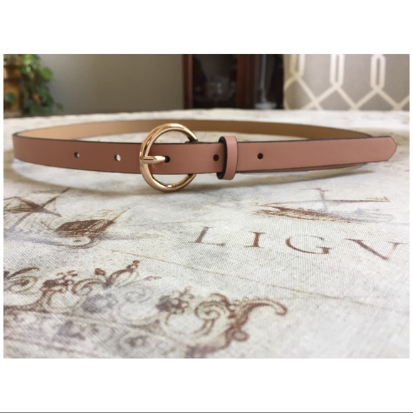 BCBGeneration Accessories - Sale! BCBGeneration Blush Rose Vegan Belt